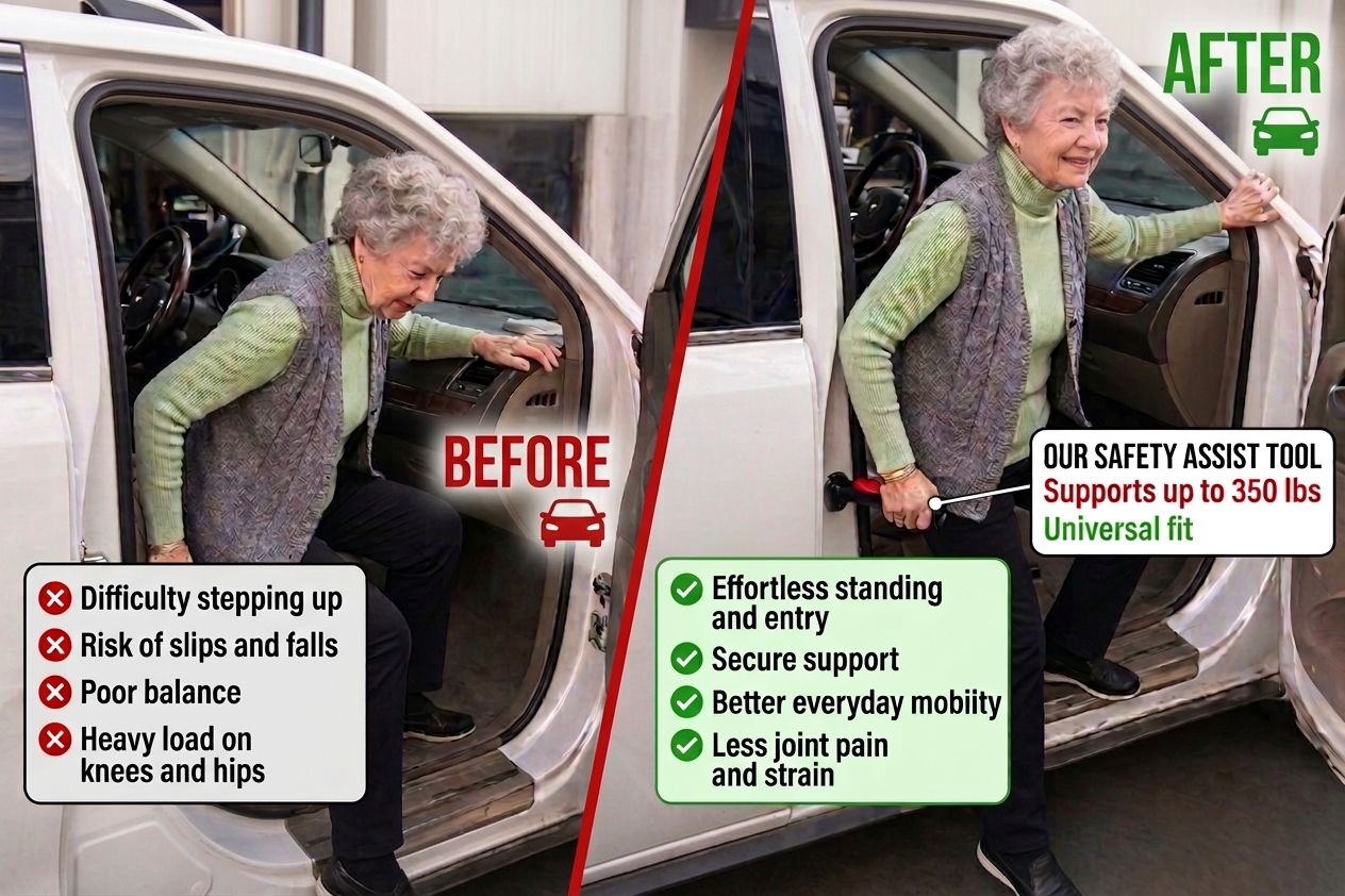 GripSure SafeExit Car Assist Handle – Easier & Safer Vehicle Entry Support